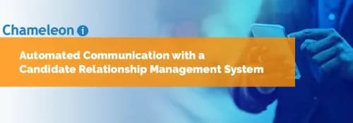Automated Communication with a Candidate Relationship Management System