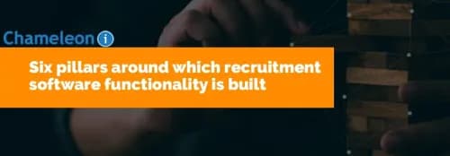 Six pillars around which recruitment software functionality is built