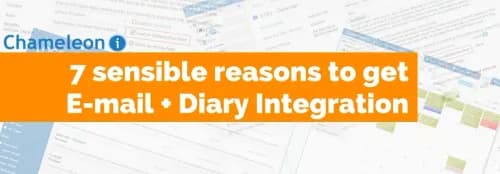 Make life easy with E-mail + Diary Integration