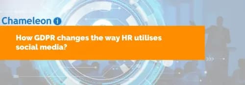 How GDPR changes the way HR utilises social media