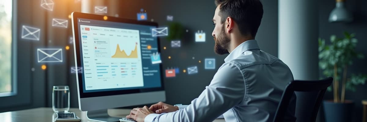 Recruiter managing roles and candidates inside a clear, focused CRM workspace