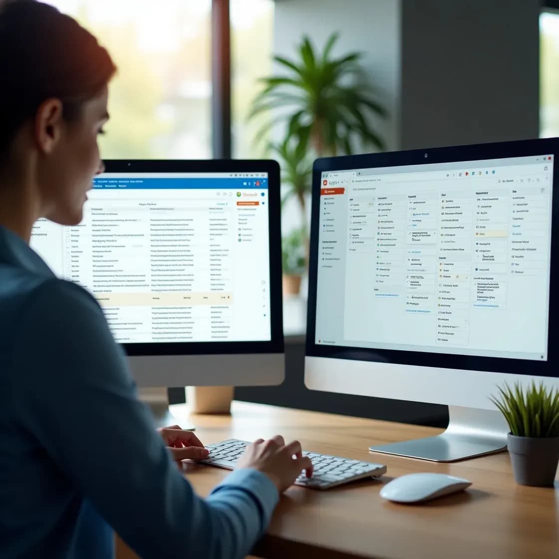 Recruiter using highly realistic Gmail and calendar integration with Chameleon-i for automated email and diary syncing.